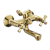 Смеситель для ванны Mixxus Premium Retro Gold-142