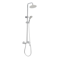Душова колонка зі змішувачем Mixxus Premium SOFIA White/Chr-009-J