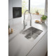 Мойка для кухни из нержавеющей стали Grohe K700U