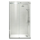 Двері в нішу Koer SR SD01-140x200-TR-01 прозоре скло Easy Clean 8мм, хром