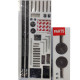 Двері в нішу Koer SR SD01-140x200-TR-01 прозоре скло Easy Clean 8мм, хром