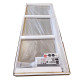 Двері в нішу Koer SR SD01-140x200-TR-01 прозоре скло Easy Clean 8мм, хром