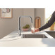 Смеситель для кухни для подачи технической и фильтрованной воды Grohe Blue Pure Eurosmart (30583000