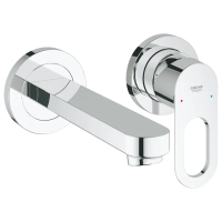 Смеситель для раковины скрытого монтажа Grohe BauLoop