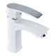 Смеситель для умывальника Mixxus Magnum 001 (Nut) White-Chrome
