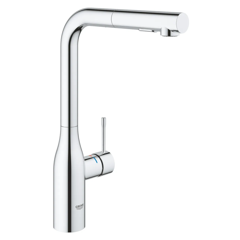 Смеситель для кухни с выдвижным изливом Grohe Essence New