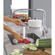 Смеситель для кухни с выдвижным изливом Grohe Essence New