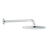 Верхний душ с настенным кронштейном Grohe Tempesta