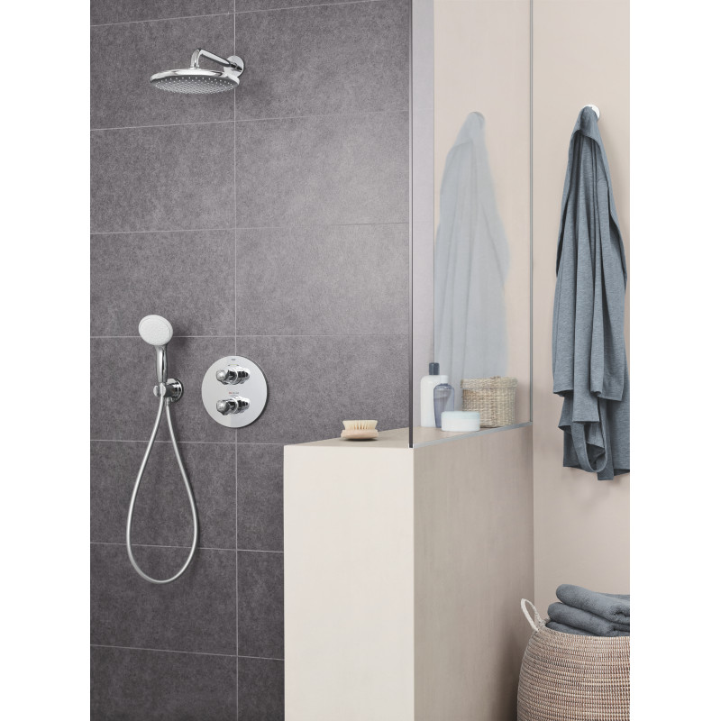 Верхний душ с настенным кронштейном Grohe Tempesta
