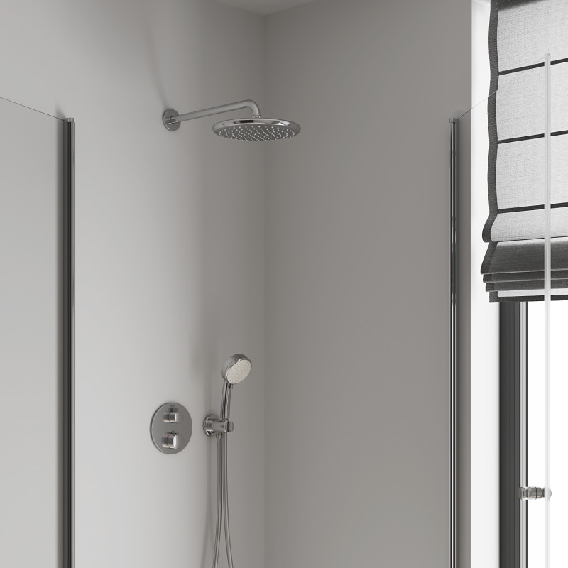 Верхний душ с настенным кронштейном Grohe Tempesta
