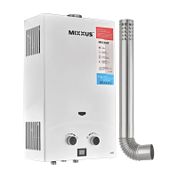 Газова колонка Mixxus GWH-0710 BASIC TURBO WHITE турбована 10 л/хв