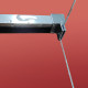 Бічна стінка для кабіни Koer SR SW05-90x200-TR-01 прозоре скло Easy Clean 6мм, хром