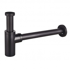 Сифон для умивальника Champion Siphon-02 Black 1 1/4'' (Чорний)