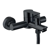 Смеситель для ванны ZERIX DAX-142 (EURO) BLACK из нержавеющей стали SUS304 (кол.черный)
