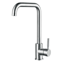 Смеситель для кухни из нерж. стали SUS304 Zerix LUX-011-G