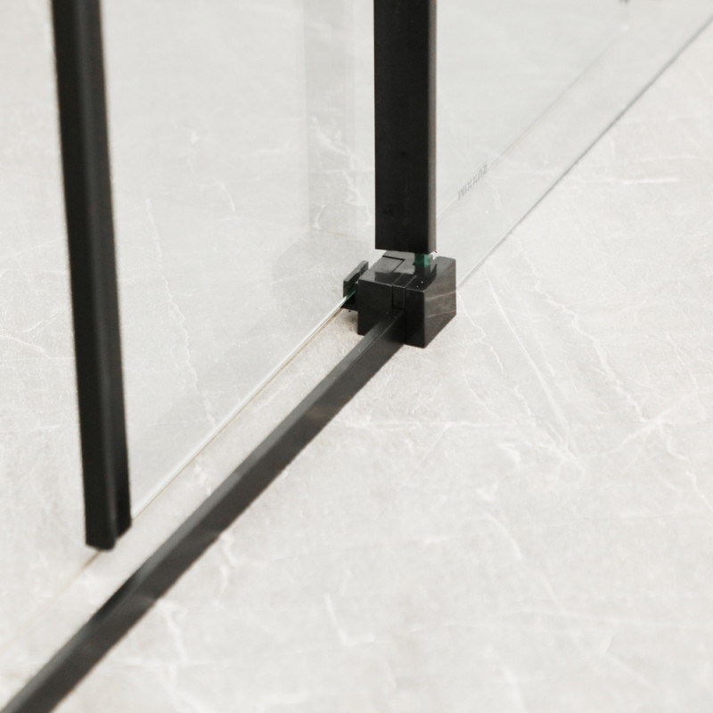 Душова кабіна без піддона Mixxus Premium DIVERSE SC03-100x80x195-TR Black прозоре скло 6мм (M
