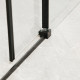 Душова кабіна без піддона Mixxus Premium DIVERSE SC03-100x80x195-TR Black прозоре скло 6мм (M
