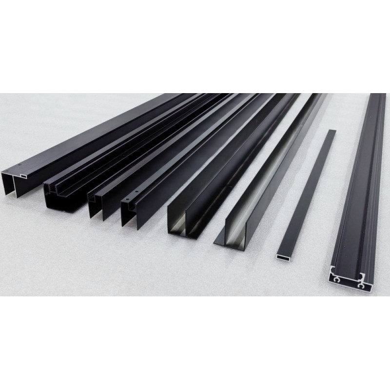 Душова кабіна без піддона Mixxus Premium DIVERSE SC03-100x80x195-TR Black прозоре скло 6мм (M