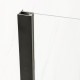 Душова кабіна без піддона Mixxus Premium DIVERSE SC03-100x80x195-TR Black прозоре скло 6мм (M