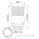 Термоголовка з виносним датчиком M30x1.5 Koer KR.1333