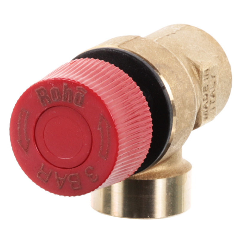Клапан запобіжний Roho R2000-015 - 1/2" ВВ (1,5 бар)