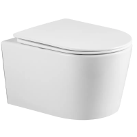 Унітаз підвісний Mixxus BEVEL-0302-T3 520x360x365мм, система змиву TORNADO 3.0