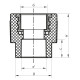 Муфта ВР 25x1/2F PPR Koer K0087.PRO