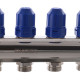 Коллекторный блок с расходомерами Koer KR.1110-03 1”x3 ways