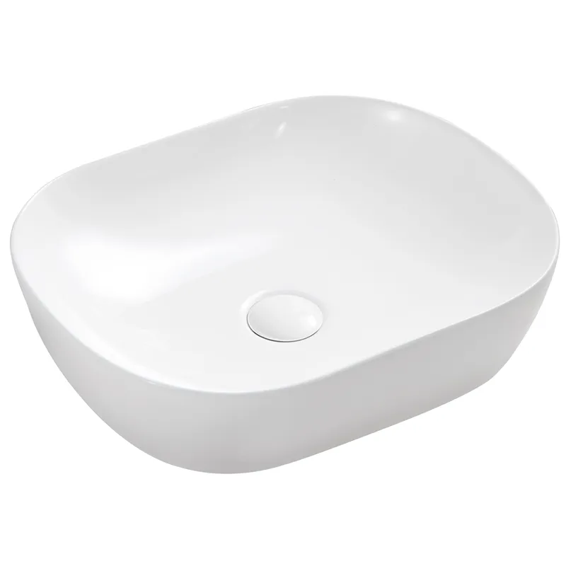 Накладна керамічна раковина Mixxus Premium Diverse-0101 490x395x150мм