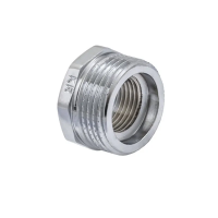 Футорка 1/2"х1" (хром) Koer KF.F0610.chr