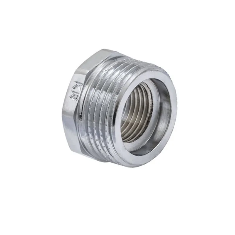 Футорка 1/2"х1" (хром) Koer KF.F0610.chr