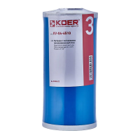 Картридж з активованим гранульованим вугіллям Koer KV-04-4510 (4,5"x10")