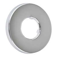 Чашка декоративная Zerix RST-01 Chrome (круглая) из нержавеющей стали SUS304 (цвет хром)