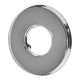 Чашка декоративная Zerix RST-01 Chrome (круглая) из нержавеющей стали SUS304 (цвет хром)