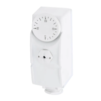 Термостат механический накладной Koer KR.1351 (0…+90*C)
