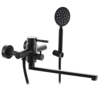 Смеситель для ванны из нерж. стали SUS304 Mixxus SUS-006 (Euro) Черный