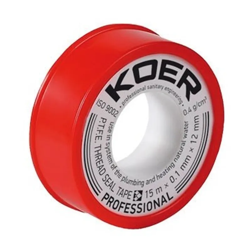 ФУМ стрічка для води Koer ST-01 15M*0.1mm*12mm