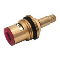 Кран букса EP KB-001-CER 1/2" (20 шлицов, широкая юбка)