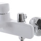 Смеситель для ванны с коротким изливом Mixxus Oregon 009 Euro Белый