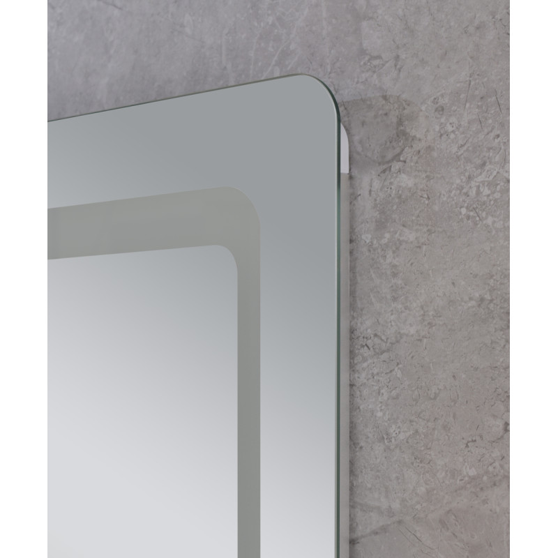 Дзеркало Mixxus TWEE MR09-50x80-REVERSE з LED Touch, Anti-fog, димером, регулюванням яскравості (MI6930)