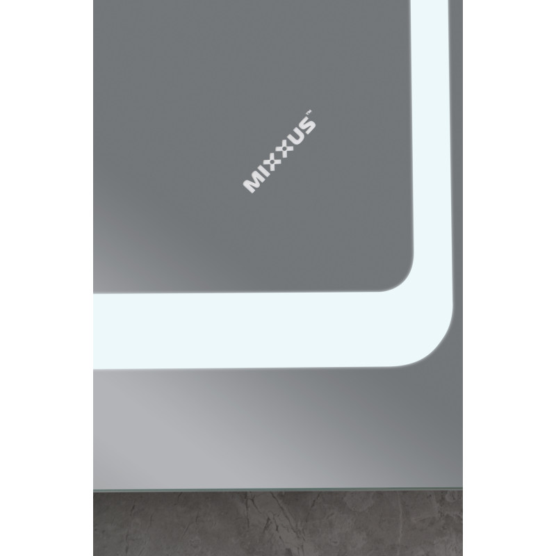 Дзеркало Mixxus TWEE MR09-50x80-REVERSE з LED Touch, Anti-fog, димером, регулюванням яскравості (MI6930)