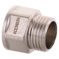 Подовжувач Koer WM.E06-15.WN - 1/2"-15мм