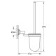 Йоржик для унітазу в комплекті Grohe Essentials Authentic