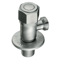 Кран для подключения сантехприборов Mixxus VAL-06-1/2x1/2 с нерж.ст.SUS304