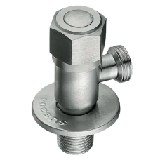 Кран для підключення сантехприладів Mixxus VAL-06-1/2x1/2 з нерж.ст.SUS304