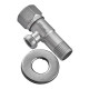 Кран для подключения сантехприборов Mixxus VAL-06-1/2x1/2 с нерж.ст.SUS304