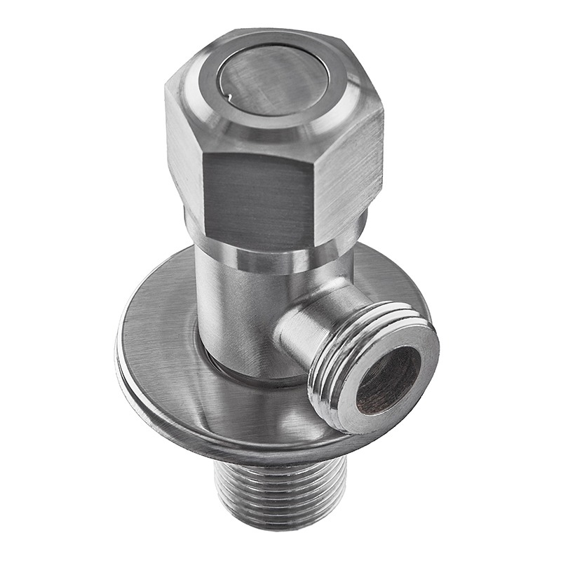 Кран для подключения сантехприборов Mixxus VAL-06-1/2x1/2 с нерж.ст.SUS304