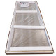 Двері в нішу Koer SR SD02-140x200-TR-01 прозоре скло Easy Clean 8мм, хром