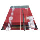 Двері в нішу Koer SR SD02-140x200-TR-01 прозоре скло Easy Clean 8мм, хром