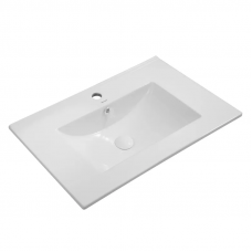 Раковина меблева Mixxus Premium CUBIC-1502 710х460х170мм з отвором під змішувач і переливом (